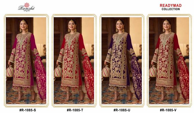 Ramsha R 1085 S To V Georgette Pakistani Readymade Suits Suppliers In India
